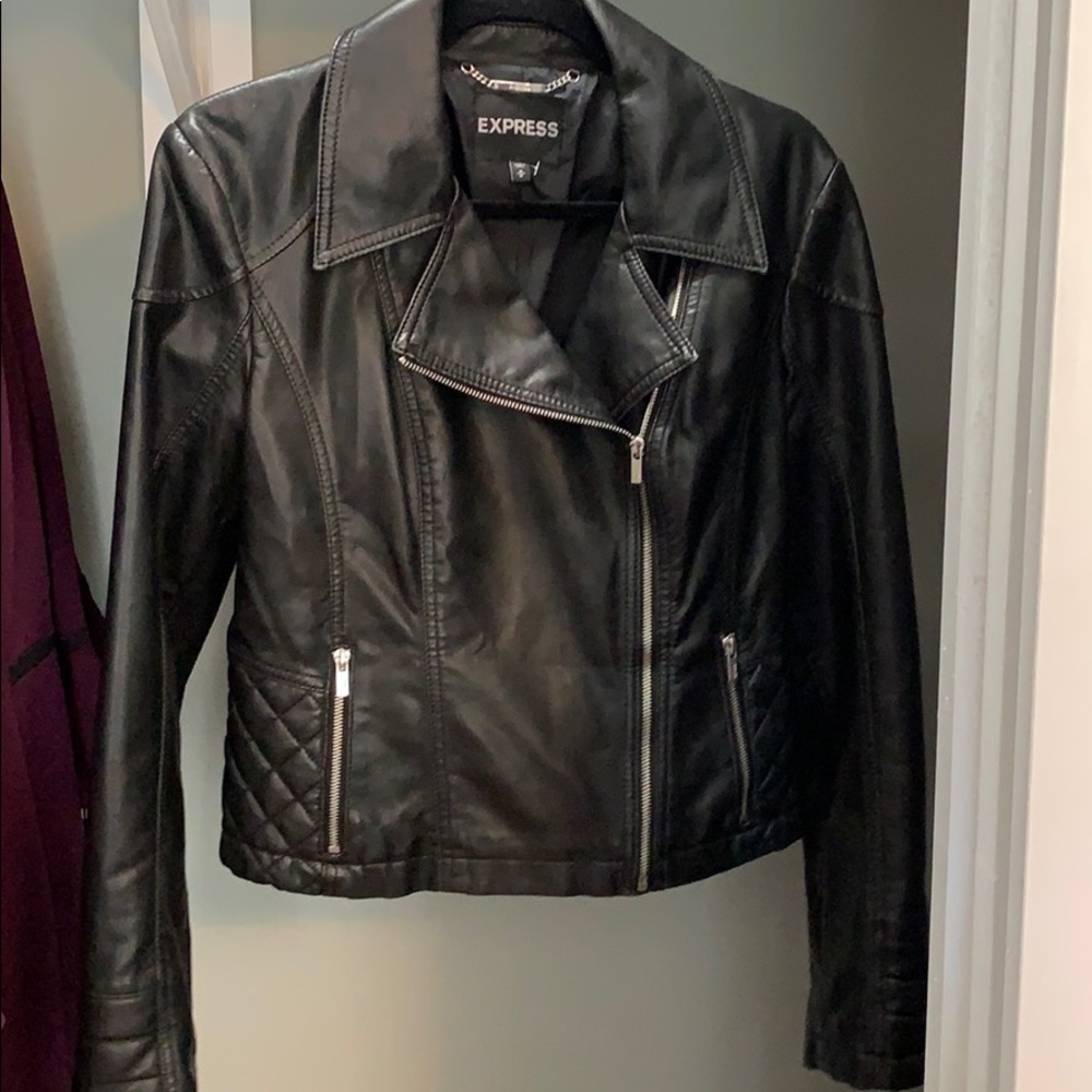 Express Faux Leather Jacket
